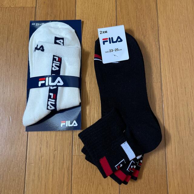 FILA(フィラ)のフィラＦＩＬＡソックス3足セット レディースのレッグウェア(ソックス)の商品写真