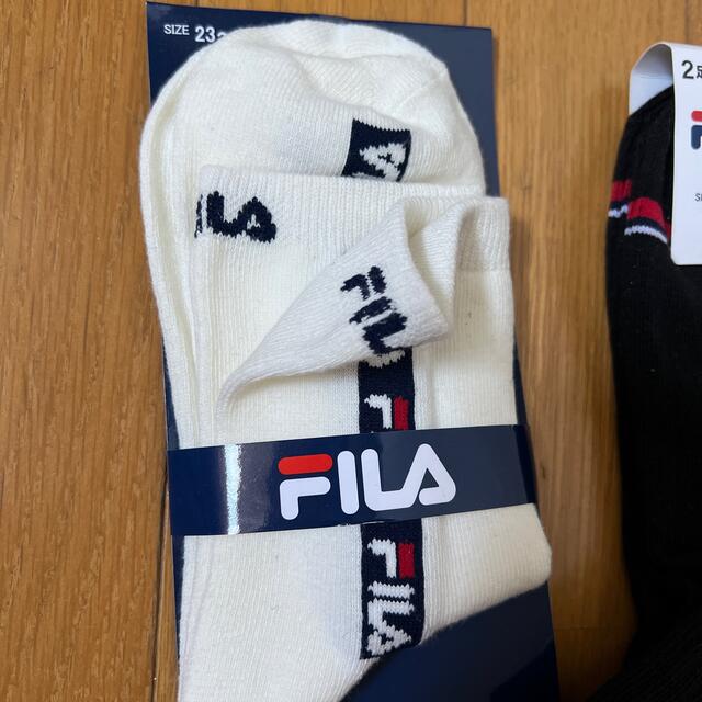 FILA(フィラ)のフィラＦＩＬＡソックス3足セット レディースのレッグウェア(ソックス)の商品写真