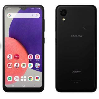 ギャラクシー(Galaxy)のGALAXY A22 5G SC-56B ブラック(スマートフォン本体)