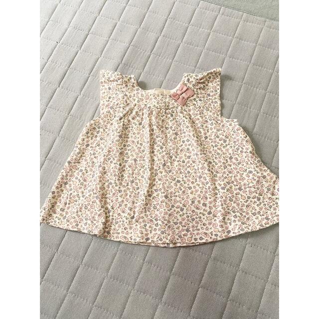 kumikyoku（組曲）(クミキョク)のKUMIKYOKU トップス•パンツセット キッズ/ベビー/マタニティのベビー服(~85cm)(タンクトップ/キャミソール)の商品写真