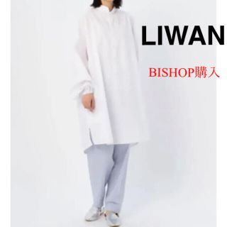 ビショップ(Bshop)のLIWAN（リワン）チュニック　ワンピース　シャツ　ビショップ  アパルトマン(ひざ丈ワンピース)