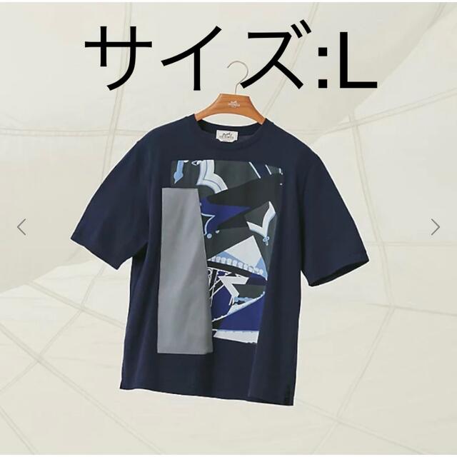 【新品未使用】エルメス春夏メンズ　Tシャツ パッチ 《ズアヴとドラゴン》