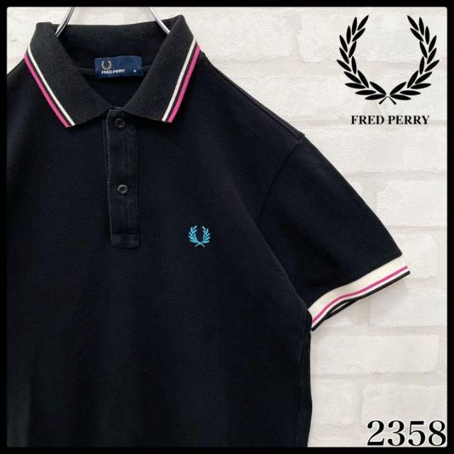 大人気】FRED PERRY フレッドペリー ワンポイントロゴ 半袖ポロシャツ-