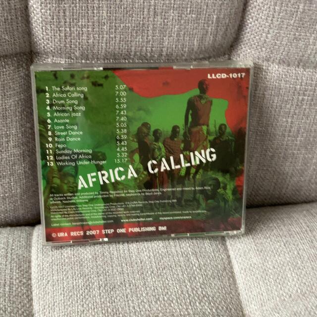 AFRICA CALLING/Timmy REGISFORD エンタメ/ホビーのCD(クラブ/ダンス)の商品写真