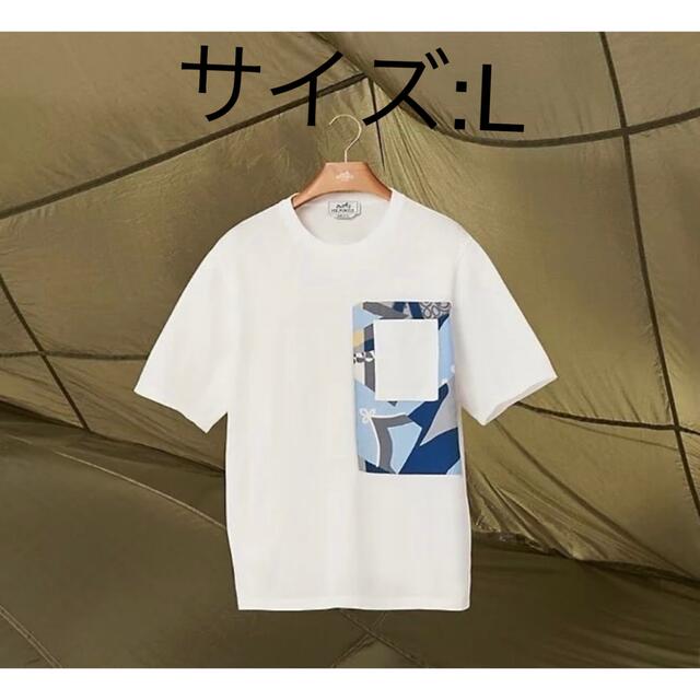 Hermes - 【新品未使用】22エルメス 「ZouavesetDragons」パッチTシャツ