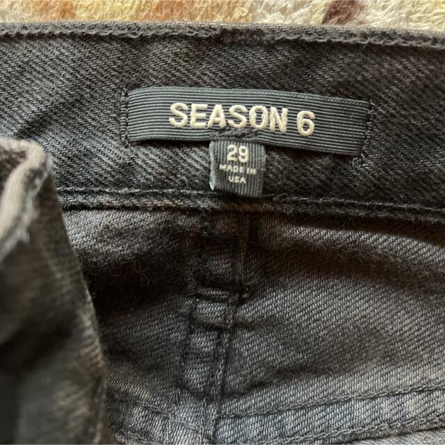 YEEZY SEASON 6 DENIM PANTS イージー　デニムパンツ メンズのパンツ(デニム/ジーンズ)の商品写真