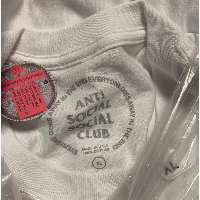 ANTI SOCIAL SOCIAL CLUB(アンチソーシャルソーシャルクラブ)のアンチソーシャルソーシャルクラブT  XL メンズのトップス(Tシャツ/カットソー(半袖/袖なし))の商品写真