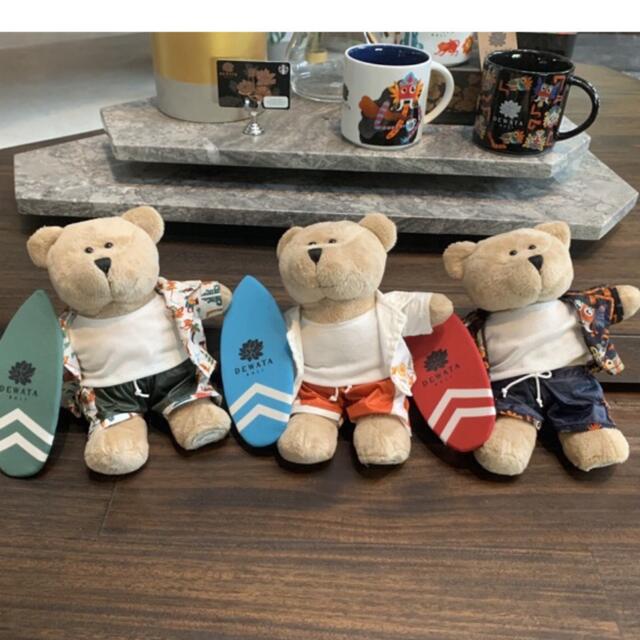 Starbucks Bearista スタバ ベアリスタ デワタバリ サーフィン