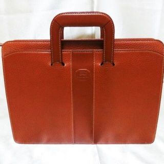 良美品 『BURBERRY』ゴールドマークレザーバッグ(トートバッグ)