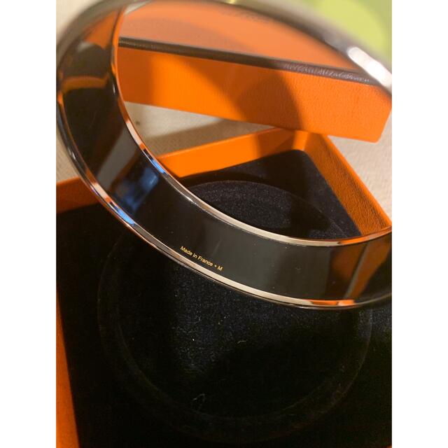 HERMES エルメス 太バングル ゴールド カレーシュ エマイユ 七宝焼き HERMES エルメス 太バングル ゴールド カレーシュ エマイユ 七宝焼き
