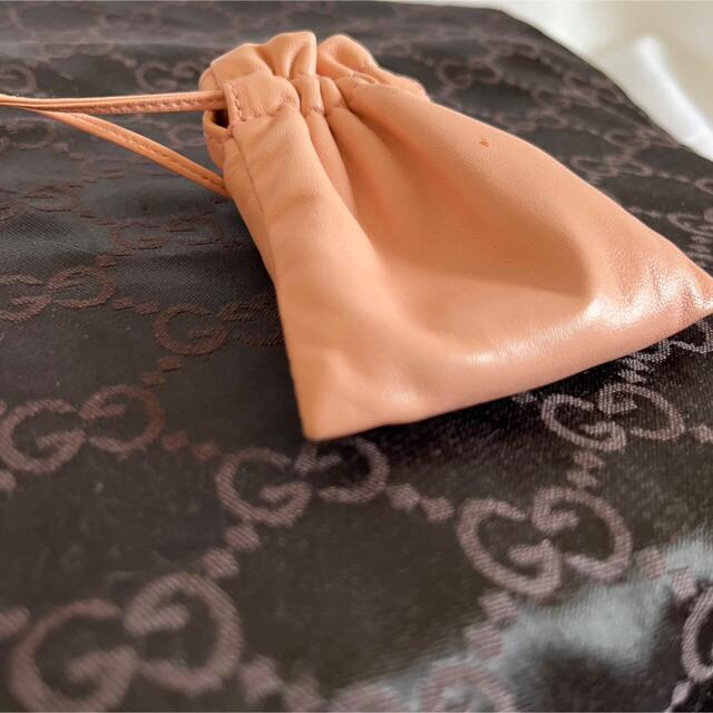 レア】グッチ GUCCI レザー ピンク 小物入れ ポーチ グッチプレート