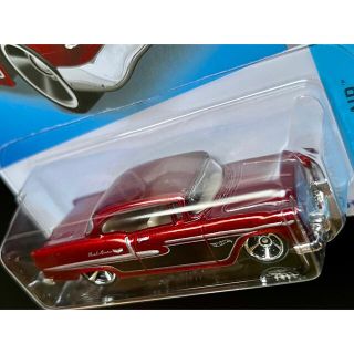 シボレー(Chevrolet)のHot Wheels ホットウィール ‘55 CHEVY シェビー ベルエア(ミニカー)