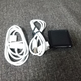 アイポッド(iPod)のkobapapa様専用 iPod nano 第6世代 カバー、充電コード×2(ポータブルプレーヤー)