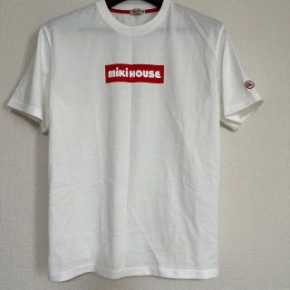 ミキハウス(mikihouse)のmikihouse  大人用　半袖Tシャツ　白(Tシャツ(半袖/袖なし))