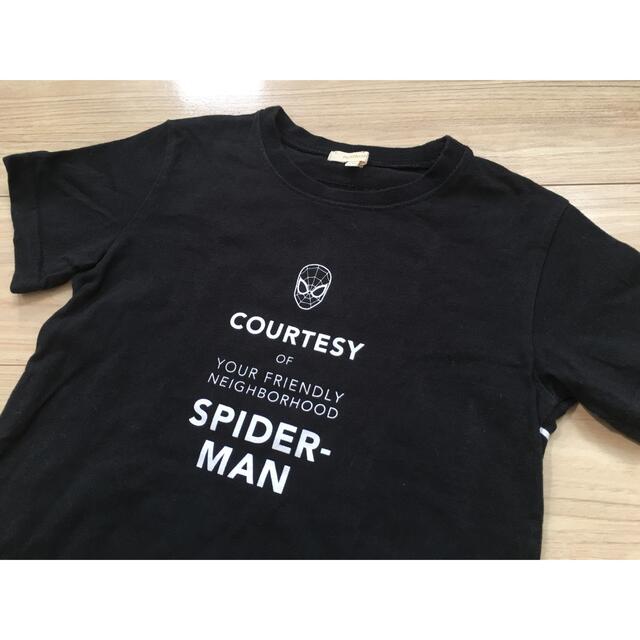 HusHush(ハッシュアッシュ)のスパイダーマン 半袖Tシャツ 140 2枚セット キッズ/ベビー/マタニティのキッズ服男の子用(90cm~)(Tシャツ/カットソー)の商品写真