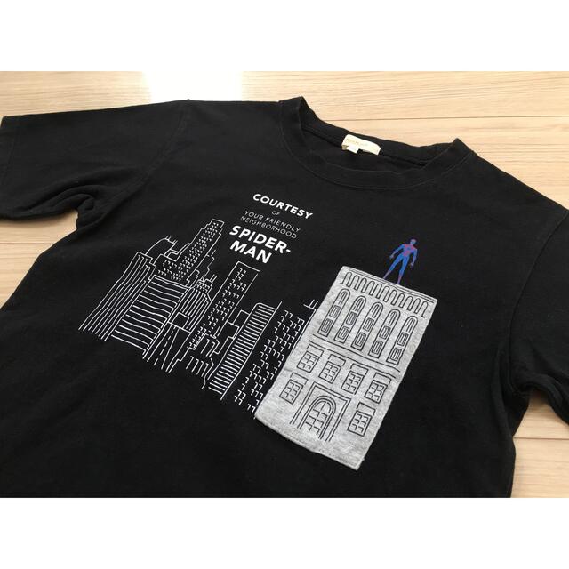 HusHush(ハッシュアッシュ)のスパイダーマン 半袖Tシャツ 140 2枚セット キッズ/ベビー/マタニティのキッズ服男の子用(90cm~)(Tシャツ/カットソー)の商品写真