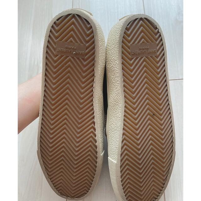 美品 SAINT LAURENT サンローラン カモフラ柄スリッポン 38