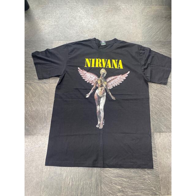 希少　NIRVANA  IN UTERO Tシャツ　カートコバーン　XL メンズのトップス(Tシャツ/カットソー(半袖/袖なし))の商品写真