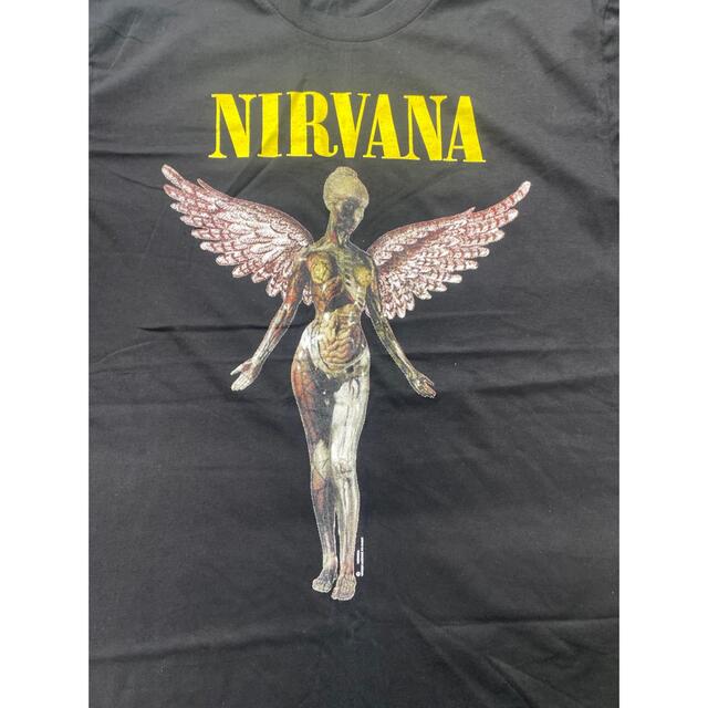 希少　NIRVANA  IN UTERO Tシャツ　カートコバーン　XL メンズのトップス(Tシャツ/カットソー(半袖/袖なし))の商品写真