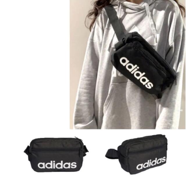 adidas(アディダス)のadidas アディダス ウエストバック ウエストポーチ　新品 男女兼用 レディースのバッグ(ボディバッグ/ウエストポーチ)の商品写真