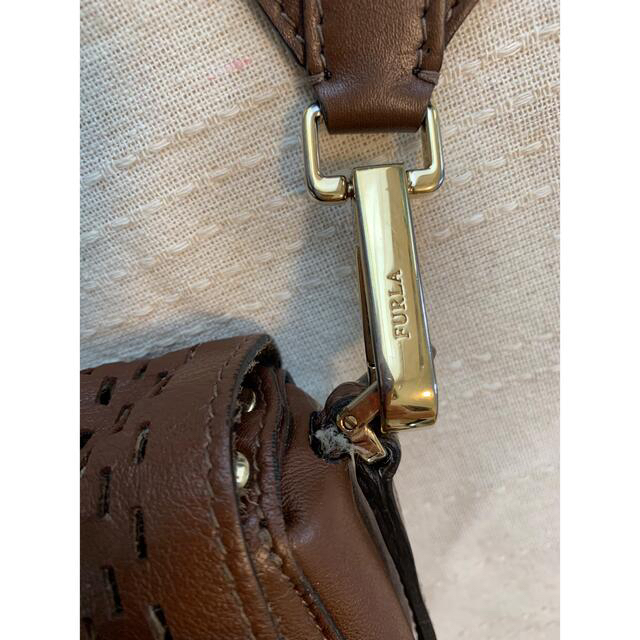 フルラ★本革★小型2way★斜め掛けショルダーバッグ\u0026トートバッグ★美品★保存袋