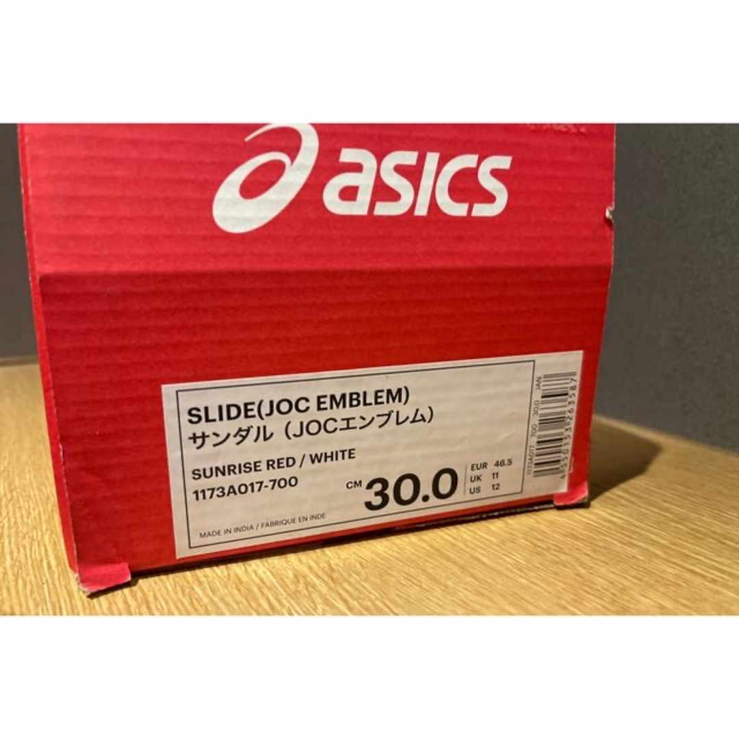 新品未使用】asics 東京オリンピックJOC Slide （30cm） - メルカリ