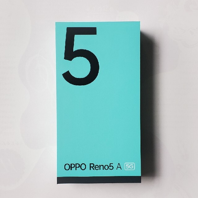 1280GBOS種類OPPO RENO5 A NA SIMフリー シルバーブラック OCN版