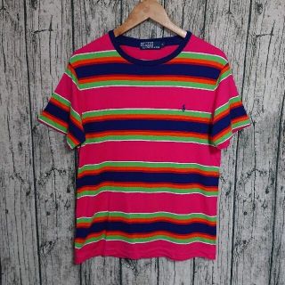 ポロラルフローレン(POLO RALPH LAUREN)のPOLO RALPH LAURENマルチカラーボーダーTシャツポロラルフローレン(Tシャツ/カットソー(半袖/袖なし))