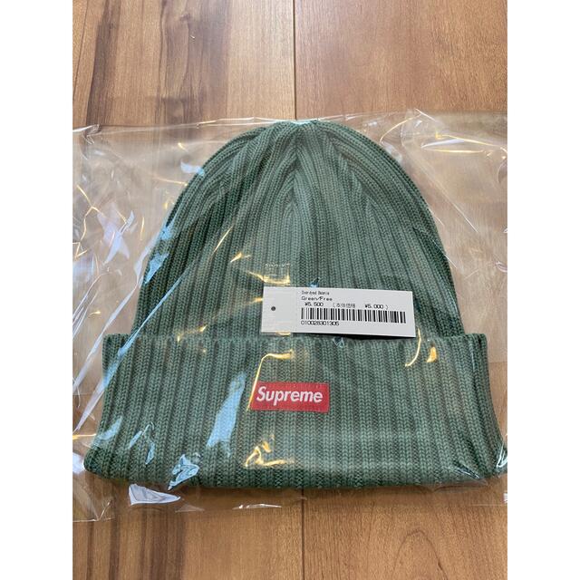 Supreme(シュプリーム)のSupreme Overdyed Beanie  Green 新品未使用 メンズの帽子(ニット帽/ビーニー)の商品写真