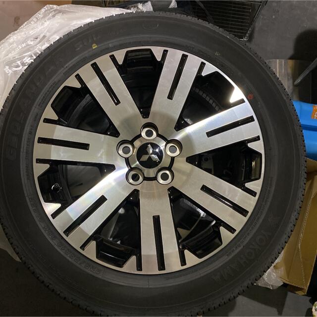 ☆三菱 デリカD5 純正 18インチ 新車取り外し タイヤホイール4本セット