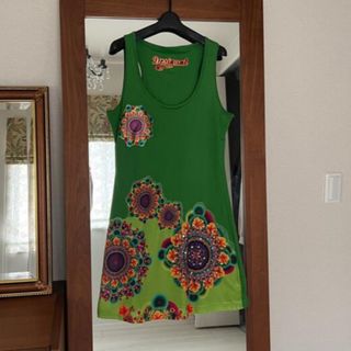 デシグアル(DESIGUAL)のくろすけ様専用★デシグアル★ノースリーブ★ワンピースXLとスカラーチュニック(ひざ丈ワンピース)