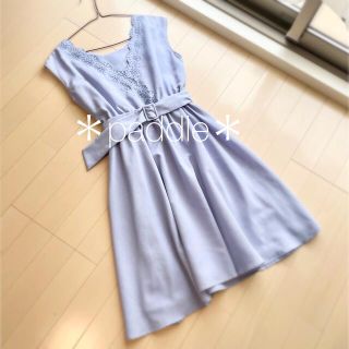 プロポーションボディドレッシング(PROPORTION BODY DRESSING)のプロポーションボディドレッシング　刺繍フレアワンピース3(ひざ丈ワンピース)