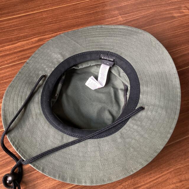 QUIKSILVER(クイックシルバー)のクイックシルバー ハット カーキ グリーン L XL メンズの帽子(ハット)の商品写真