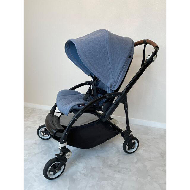 お値下げ】バガブービー5 bugaboo bee5 ベビーカー ブルーメランジ-