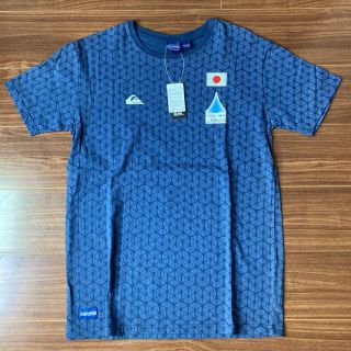 クイックシルバー(QUIKSILVER)のクイックシルバー 半袖Tシャツ ネイビー L(Tシャツ/カットソー(半袖/袖なし))