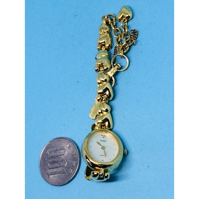 SEIKO(セイコー)のF08）ブレスウォッチ②(*'▽')セイコー・アルバ電池交換済みゴールドレディス レディースのファッション小物(腕時計)の商品写真