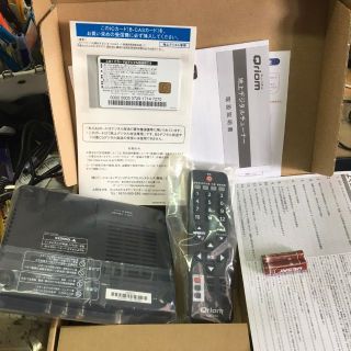 3500を2500へ。地上デジタルチューナーです。山善YCD-C10B(その他)