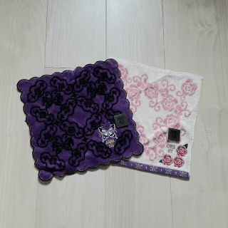 アナスイ(ANNA SUI)の【★再値下げ★】アナスイ タオルハンカチ２枚セット(ハンカチ)