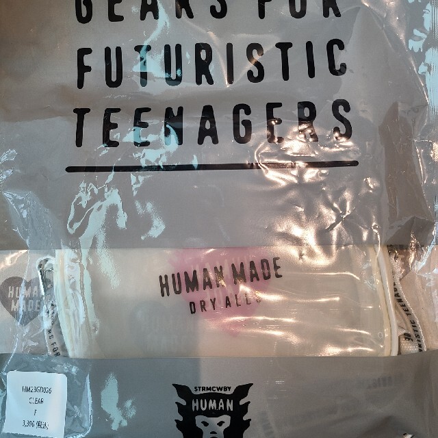 HUMAN MADE(ヒューマンメイド)のHUMAN MADE PVC POUCH M レディースのファッション小物(ポーチ)の商品写真