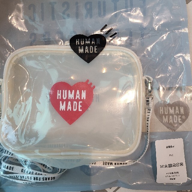 HUMAN MADE(ヒューマンメイド)のHUMAN MADE PVC POUCH M レディースのファッション小物(ポーチ)の商品写真