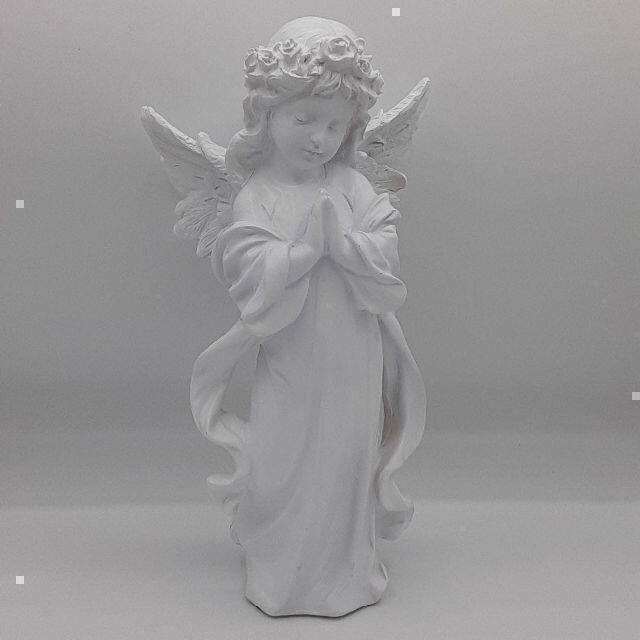 新品 未使用 天使 エンジェル オーナメント シルバー