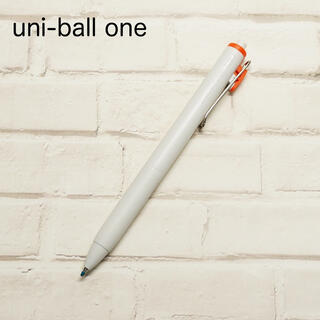 ミツビシエンピツ(三菱鉛筆)の新品　uni ball ONE 限定　フルーティーカラー　バレンシアオレンジ(ペン/マーカー)