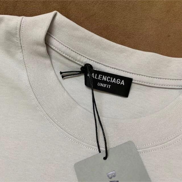 Balenciaga(バレンシアガ)のバレンシアガ balenciaga ビックロゴトップス クルーネック コットンT メンズのトップス(Tシャツ/カットソー(半袖/袖なし))の商品写真