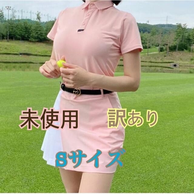 【未使用】ゴルフウェア ポロシャツ レディース スポーツ/アウトドアのゴルフ(ウエア)の商品写真