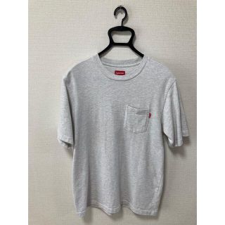 シュプリーム(Supreme)のSupreme 18S/S Pocket Tee Ash Grey(Tシャツ/カットソー(半袖/袖なし))