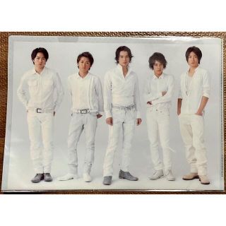 嵐 クリアファイル 松本潤 大野智 櫻井翔 二宮和也  相葉雅紀(アイドルグッズ)