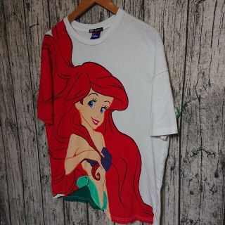 完売品！ZARAアリエル全面ビッグプリントTシャツDisneyザラディズニー