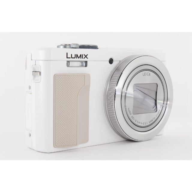 Panasonic(パナソニック)のPanasonic LUMIX TZ-85 ホワイト スマホ/家電/カメラのカメラ(コンパクトデジタルカメラ)の商品写真