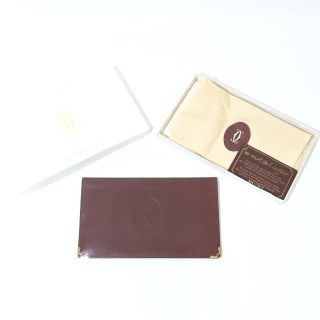 Cartier - カルティエ Cartier マストライン 2つ折り 長財布 札入れ