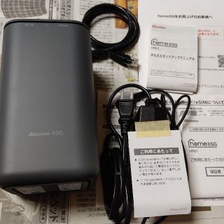 エヌティティドコモ(NTTdocomo)のドコモ home 5G HR01 SIMフリー Docomo docomo(PC周辺機器)